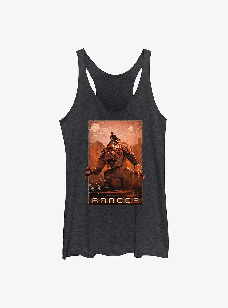 Star Wars The Book Of Boba Fett Rancor Girls Tank Top