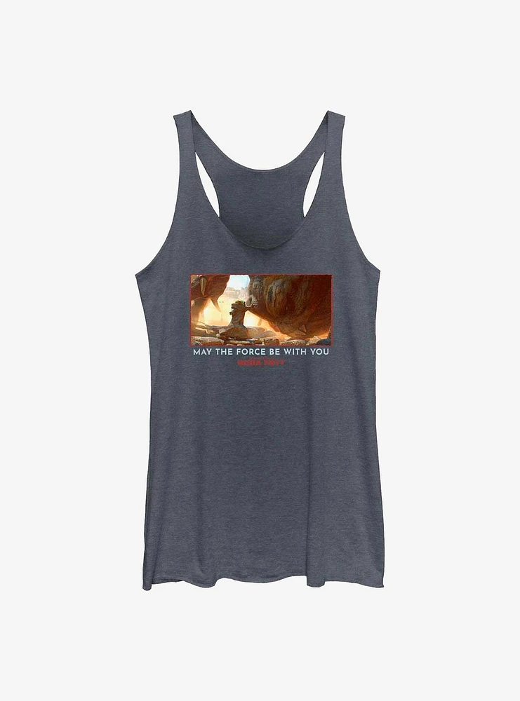 Star Wars The Book Of Boba Fett Child Never Give Up Girls Tank Top