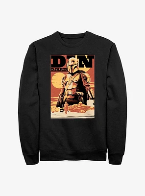 Star Wars The Book Of Boba Fett Din Djarin Mandalorian Sweatshirt