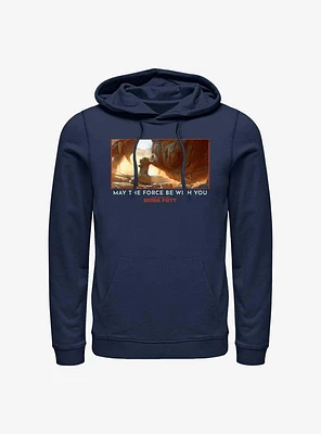 Star Wars The Book Of Boba Fett Child Never Give Up Hoodie