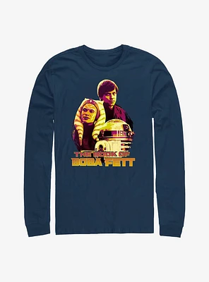 Star Wars The Book Of Boba Fett Cluster Long-Sleeve T-Shirt