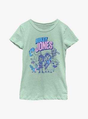 Ridley Jones Brave Group Youth Girls T-Shirt