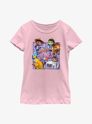 Ridley Jones Boxes Youth Girls T-Shirt