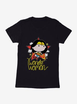 DC Comics Wonder Woman Lasso Logo Chibi Womens T-Shirt