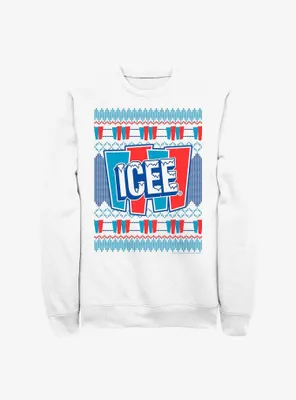 Icee Fair Isle Pattern Sweatshirt