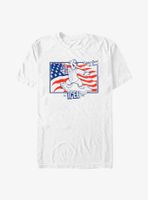 Icee Americana Line Art T-Shirt