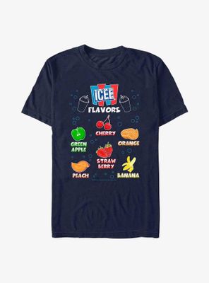 Icee Flavors Textbook T-Shirt