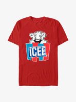 Icee Peeking Bear Logo T-Shirt