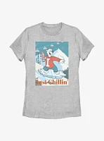 Icee Iceboarding Bear Just Chillin' Womens T-Shirt