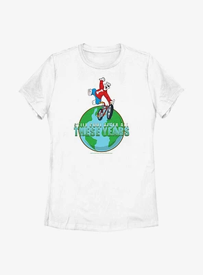 Icee Still Cool Around The Globe Womens T-Shirt