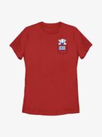 Icee Peeking Pocket Womens T-Shirt