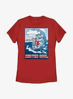 Icee Surfing Bear Womens T-Shirt