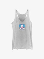 Icee Polar Bear Cub Drinking Womens Tank Top