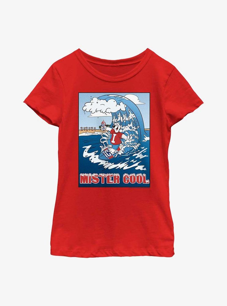 Icee Surfing Bear Youth Girls T-Shirt