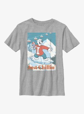 Icee Iceboarding Bear Just Chillin' Youth T-Shirt