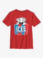 Icee Peeking Bear Logo Youth T-Shirt