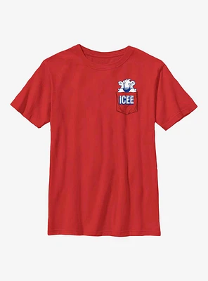Icee Peeking Pocket Youth T-Shirt