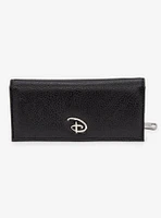 Disney Signature D Logo Snap Pouch Foldover Wallet