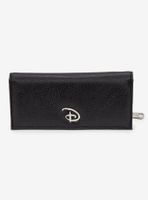 Disney Signature D Logo Snap Pouch Foldover Wallet