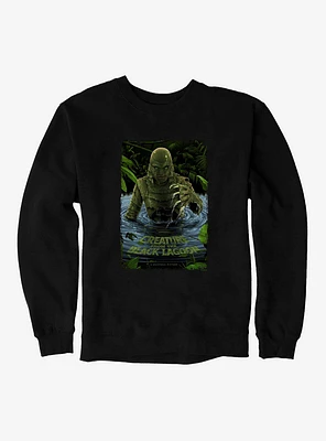 Creature From The Black Lagoon Original Horror Show Movie Poster Sweatshirt