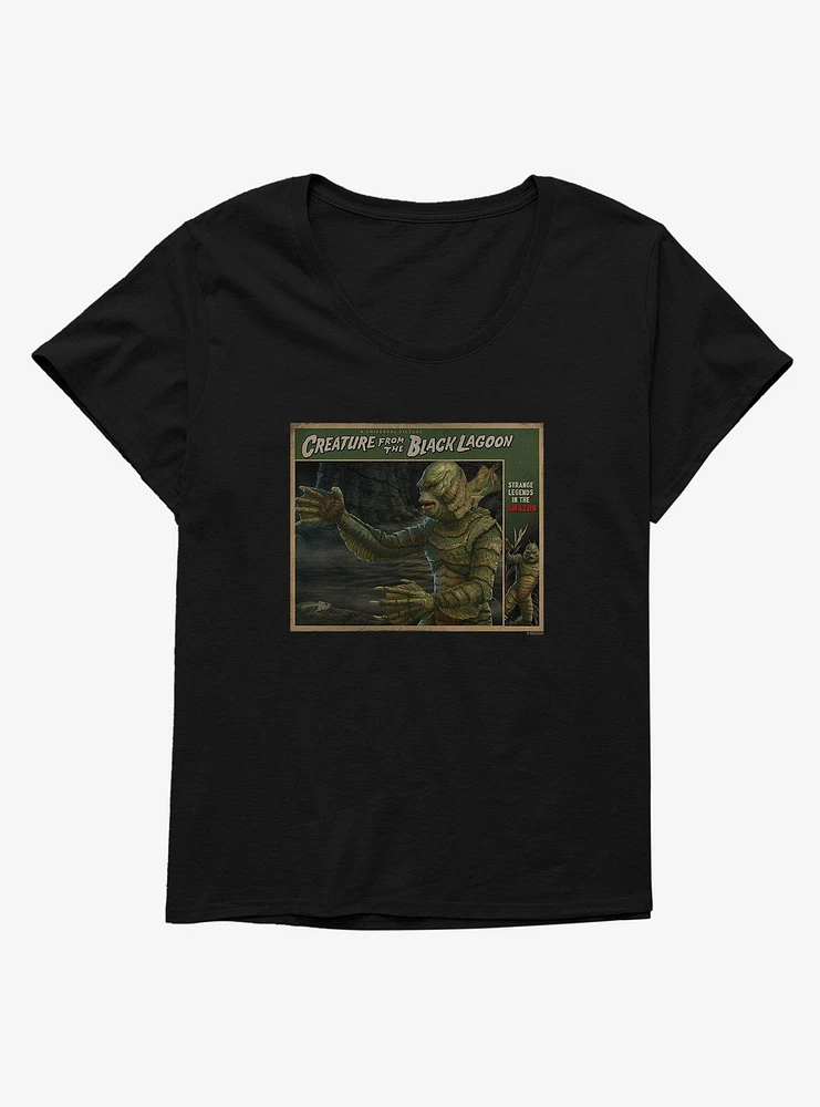 Creature From The Black Lagoon Original Horror Show Strange Legends Girls T-Shirt Plus