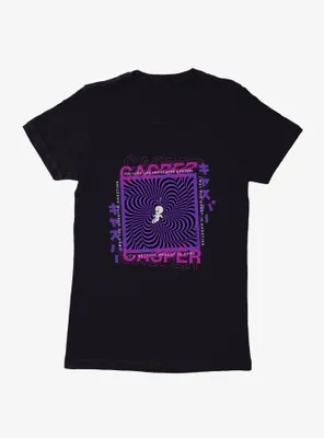Casper The Friendly Ghost Virtual Raver Late Womens T-Shirt