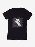 Casper The Friendly Ghost Virtual Raver Spooky Time Womens T-Shirt
