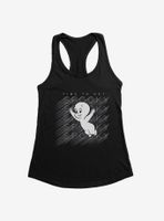 Casper The Friendly Ghost Virtual Raver Spooky Time Womens Tank Top