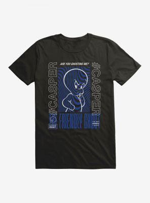 Casper The Friendly Ghost Virtual Raver Swirl T-Shirt