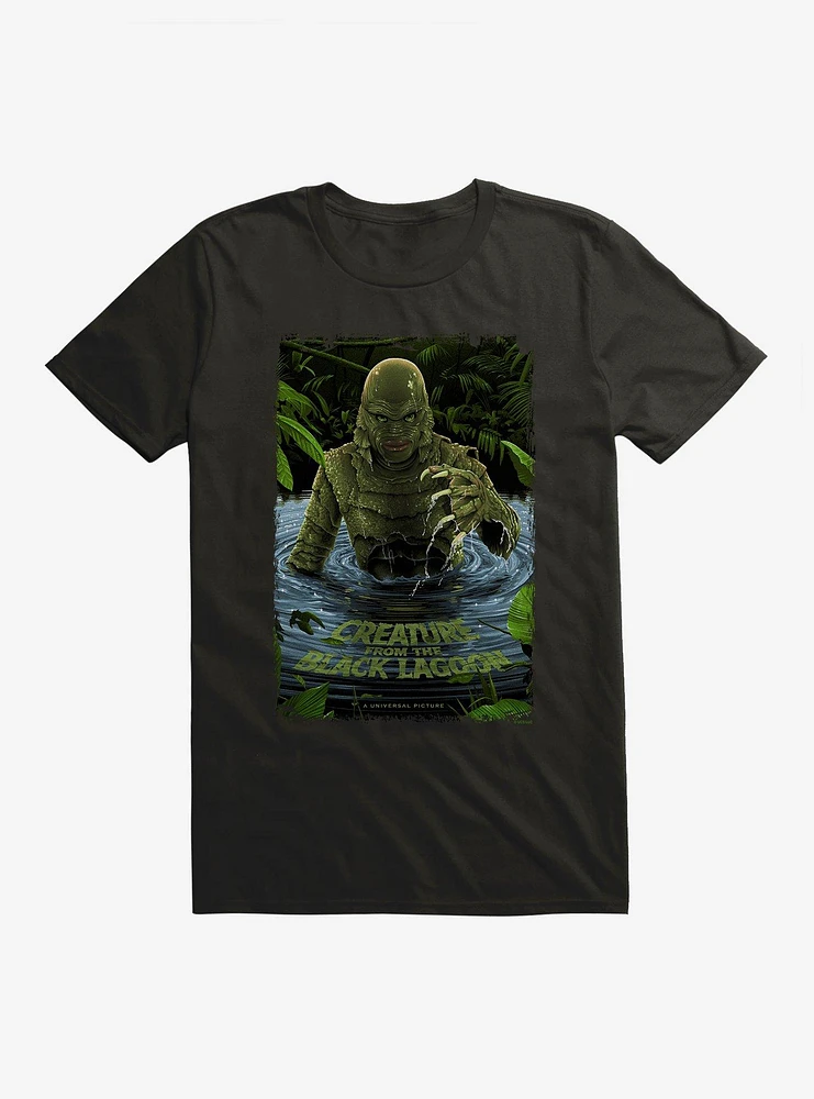 Creature From The Black Lagoon Original Horror Show Movie Poster T-Shirt