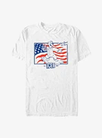 Icee  Americana Line Art T-Shirt