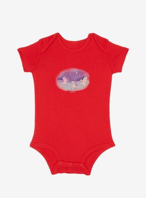 Care Bears Sweet Dreams Bedtime And Wish Catching Fireflies Infant Bodysuit