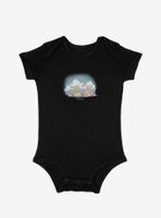 Care Bears Good Luck And Cheer Bear Eating Watermelons Infant Bodysuit