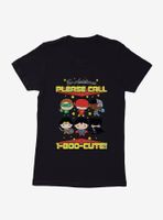 DC Comics Chibi Justice League Call Cute Womens T-Shirt