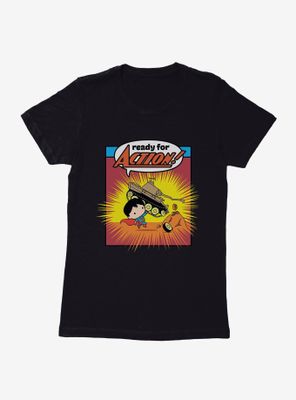 DC Comics Superman Chibi Super Strength Womens T-Shirt