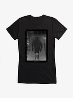 The Wolf Man Black And White Inner Girls T-Shirt