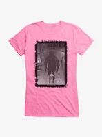 The Wolf Man Black And White Inner Girls T-Shirt