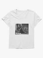 The Wolf Man Black And White Movie Poster Girls T-Shirt Plus