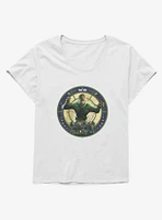 The Wolf Man Moon Phases Girls T-Shirt Plus