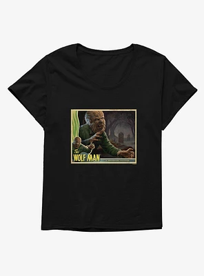 The Wolf Man Movie Poster Girls T-Shirt Plus