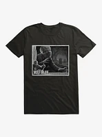 The Wolf Man Black And White Movie Poster T-Shirt