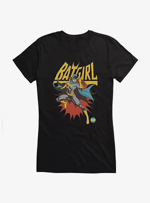 DC Comics Batman Batgirl Action Portrait Girls T-Shirt