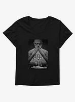 The Mummy Black & White Poster Girls T-Shirt Plus