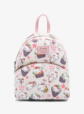 Loungefly Hello Kitty Sushi Mini Backpack