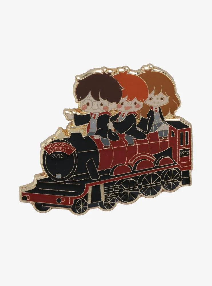 Loungefly Harry Potter Chibi Characters Hogwarts Express Enamel Pin - BoxLunch Exclusive