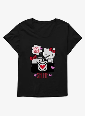 Hello Kitty Selfie Love Girls T-Shirt Plus