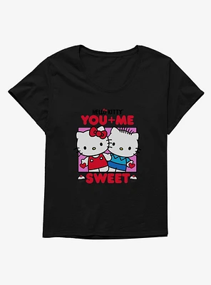 Hello Kitty & Dear Daniel You And Me Girls T-Shirt Plus