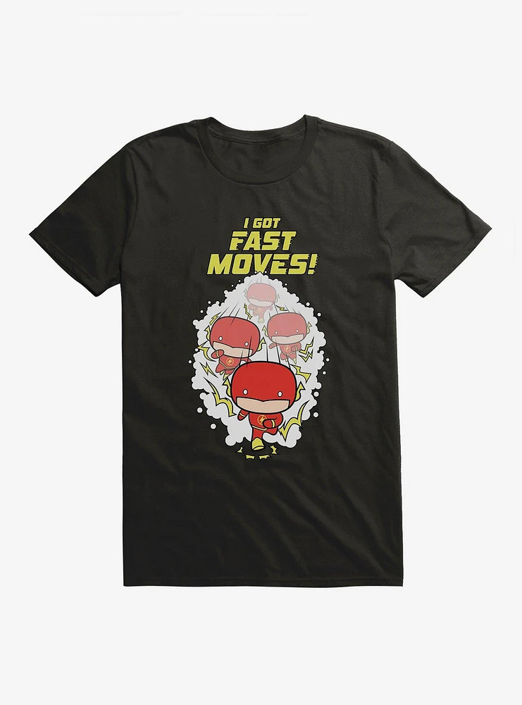 DC Comics Chibi The Flash Fast Moves T-Shirt