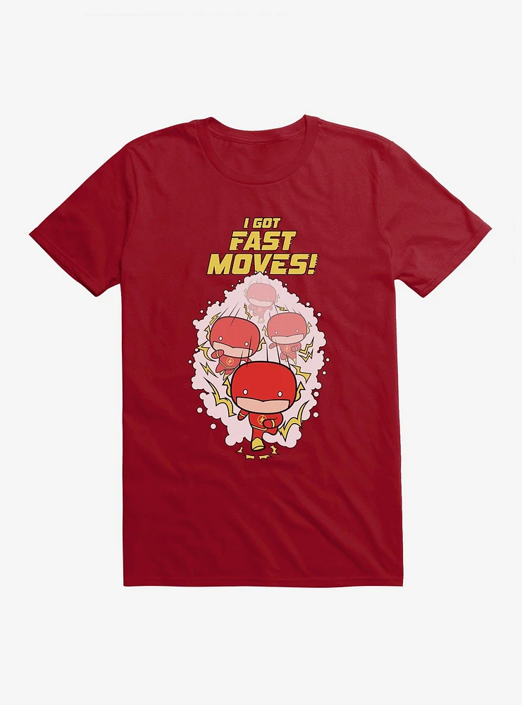 DC Comics Chibi The Flash Fast Moves T-Shirt
