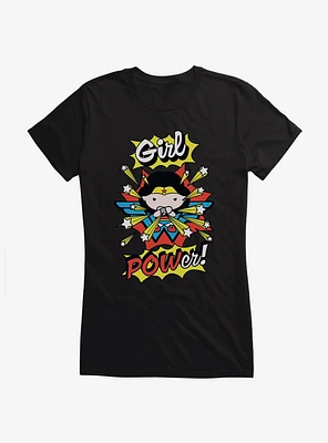 DC Comics Chibi Wonder Woman Girl Power Girls T-Shirt
